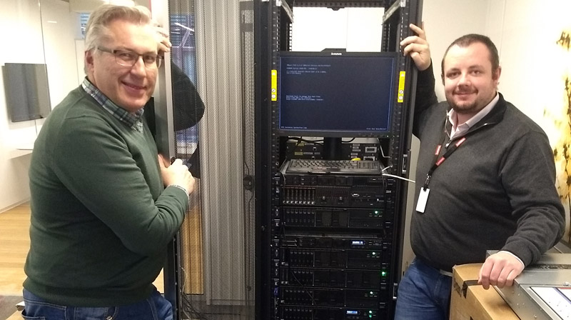 Bay Magnar Engebråten og Håkon Viker hos Lenovo Data Center Group kan hjelpe deg med GDPR-utfordringer.